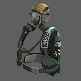 3D SCBA - Self Contained Breathing Apparatus